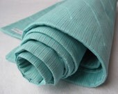 organic sea stripes baby quilt handmade modern crib bedding (LAST ONE) - SewnNatural