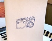 Camera (Canon) Illustration Note Card