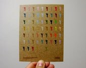 Kraft GOCCO Color Chart and Matrix, single print