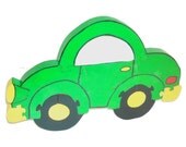 Ready to Ship - Children's Wooden Car 3D Puzzle