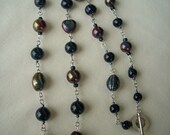 Black Fire Polished Necklace