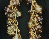 Copper Accent Cluster Bracelet