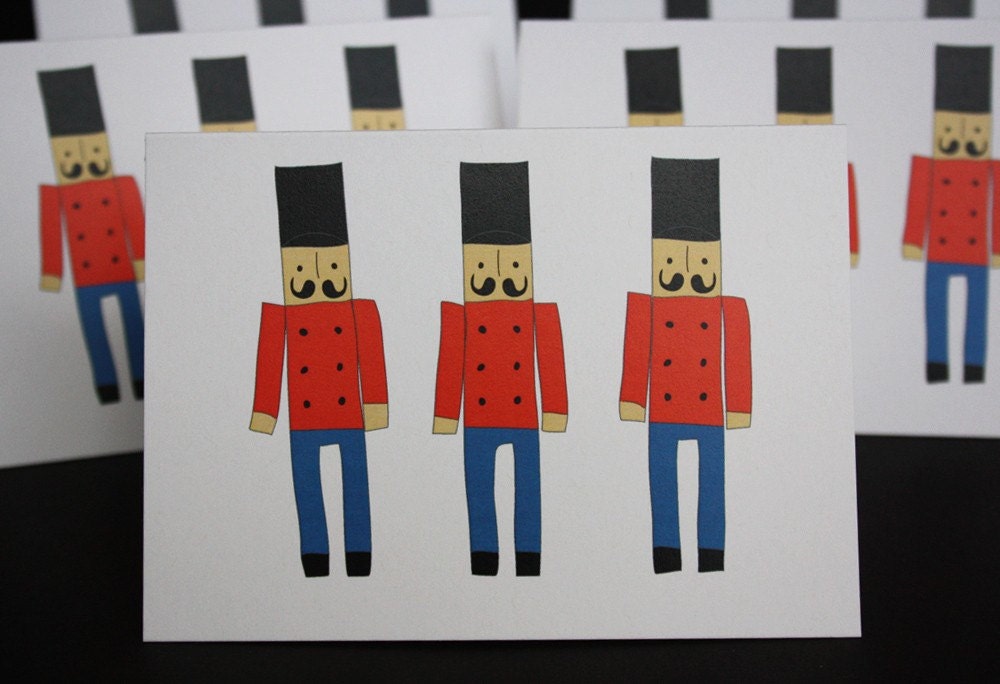 Toy Soldiers folded cards (set of 8)