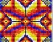 Instructions for making Native Geometric 1   PATTERN ONLY   (MODEL) only