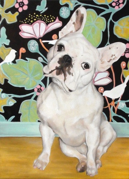 CUSTOM Dog Portrait 20 X 20
