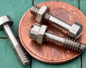 Tiny machine screws with nuts 4-40 - shoppe destash