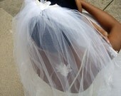 Floral Waterfall Wedding Veil- 50% OFF