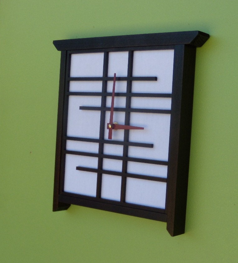 Shoji Wall Clock