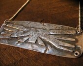 Soar Above - Silver Falcon Necklace