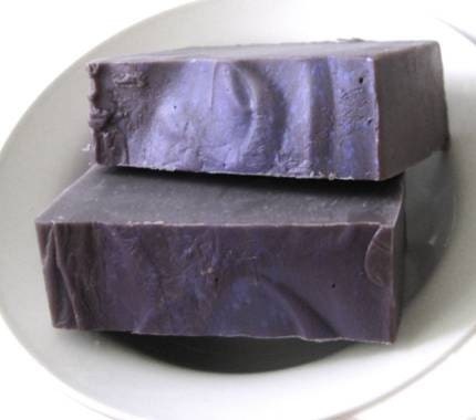 Purple Sugar Velvet Handmade SOAP - vegan cold process