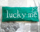Lavender Eye Pillow Hand Embroidered by Dolce Dreams