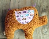 Bailey  Plush Vintage Chenille Elephant