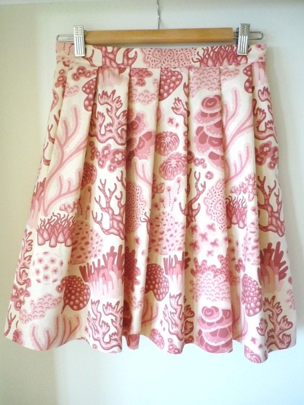 Coral Garden Skirt - All proceeds to benefit Dress for Success