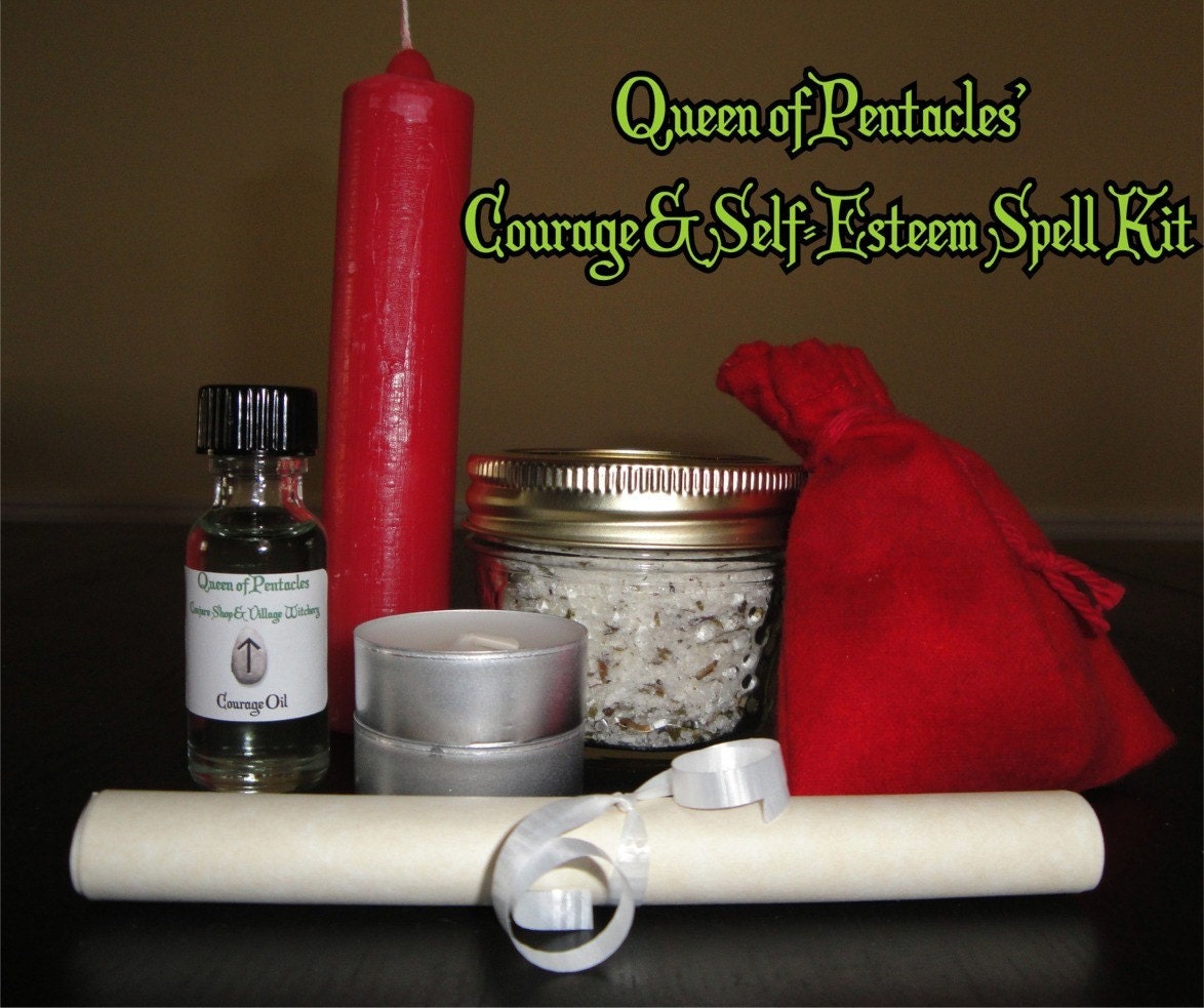 Courage and Self Esteem Spell Kit