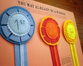 Winner Medal Ribbons - Set of three