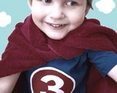 Superhero Monogram- Short Sleeve Shirt Applique- Kids