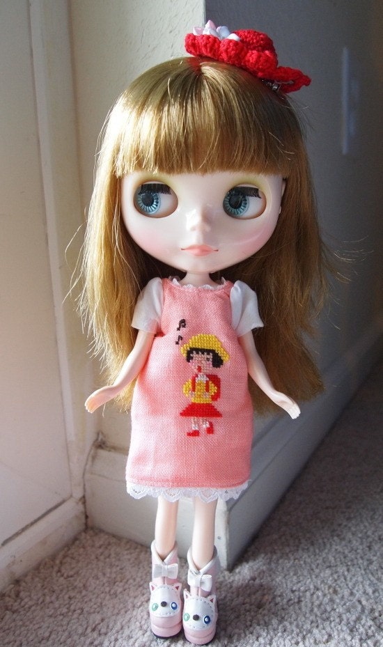 blythe dress/cross stich