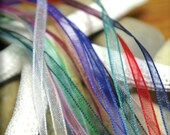 18 inch Organza Ribbon Necklace. An Upgrade for your Scrabble Tile pendant.