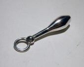 Silver Juggling Club Charm
