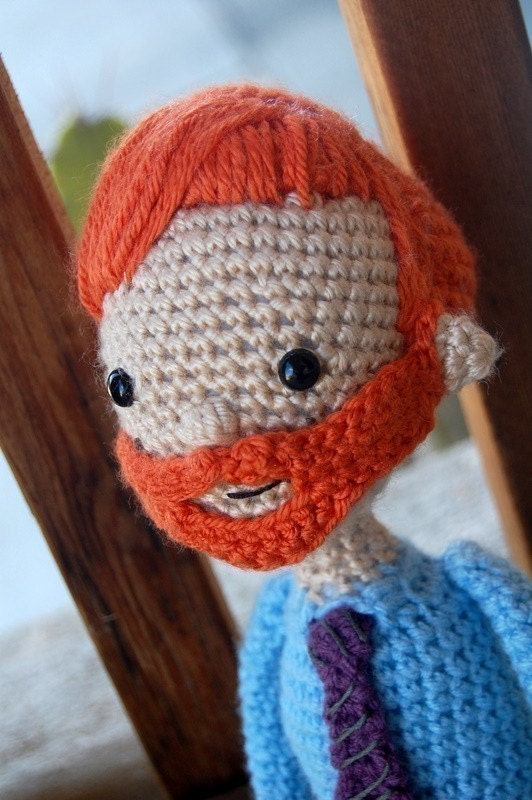 I'm With Coco Conan O'Brien Doll Amigurumi Crochet PATTERN PDF