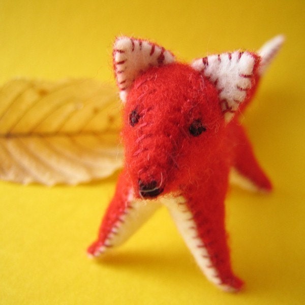 Marple the Fox - Small Felt Plush