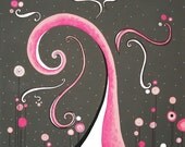 Original Painting ABSTRACT Art  MADART  20x20  - CANDYLAND