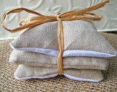 Naturals - Lovely Linen Lavender Sachets - Set of 3