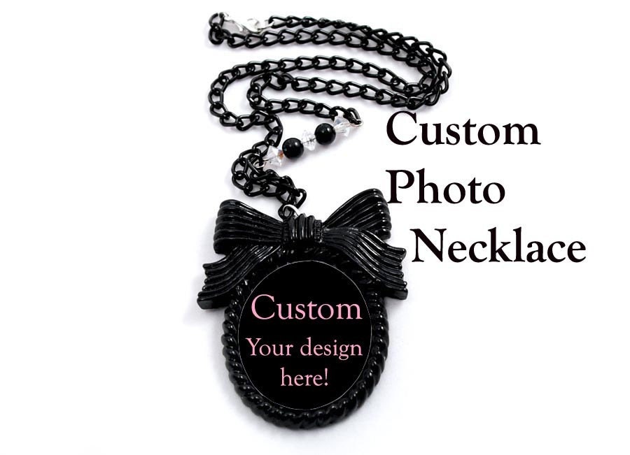 Custom Personalized Photo Pendant Necklace