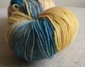 Sock yarn, hand dyed pure Merino wool  yarn no. 2, timeless