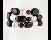 Natural Seed Bracelet - Eco Friendly - Cool Eco Gift  - Ethnic