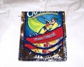 Wallet/Change Purse/Cell Phone case made with recycled Capri Sun bags Fruit Punch