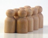 Octuplet Babies - Paint Your Own Wood Dolls