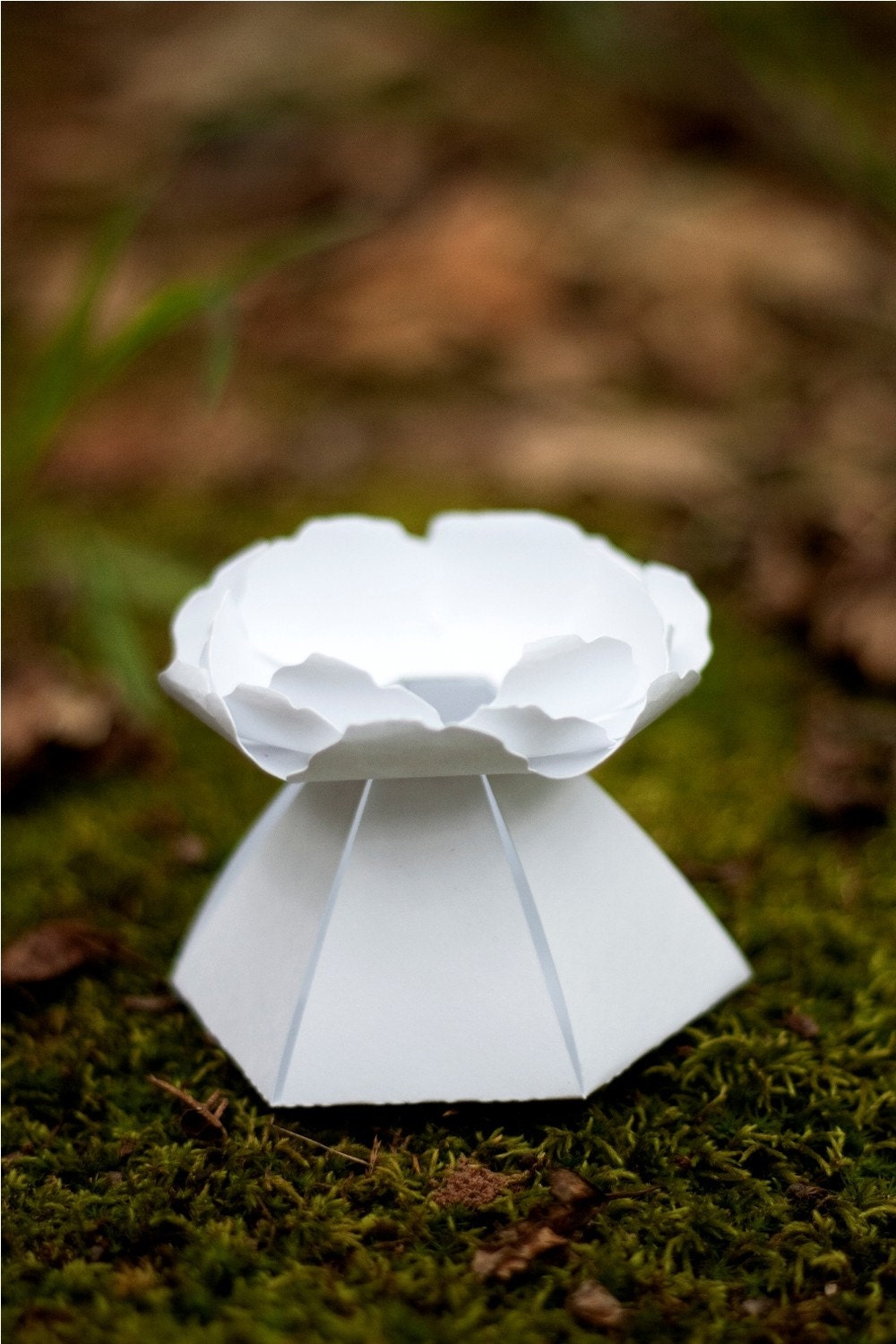DIY - make your own paper flower wedding favor box - COMPLETE kit for 10 peony boxes