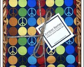 Circle of Peace Cloth Lunch Napkin Set - LAST SET