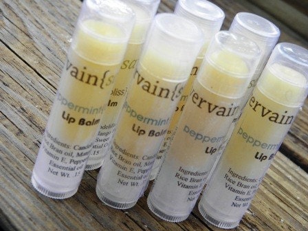 Vegan Peppermint Lip Balm