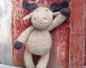 PDF Crocheted and Felted Marty Moose Amigurumi Pattern