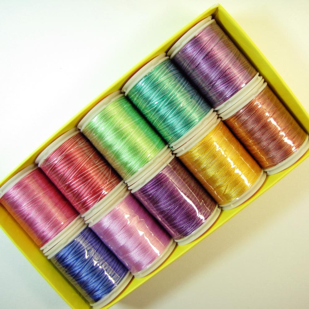WonderFil Thread Variegated Rayon B Pack