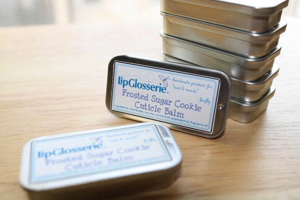 Vegan Cuticle Balm - Choose Your Own Scent - Handmade