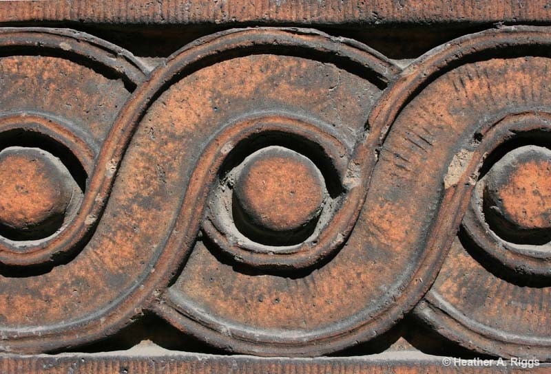 Tan, Terracotta, Architectural Detail