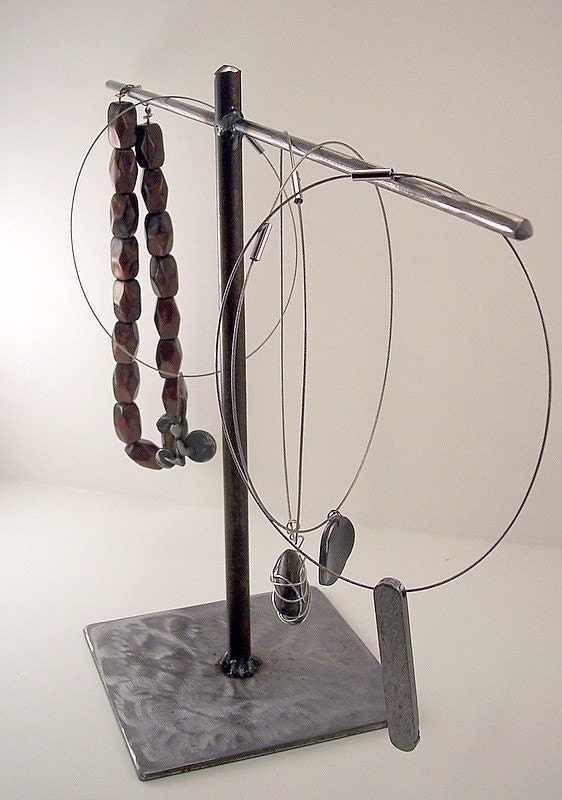 Simple Necklace Tree - T Bar Display