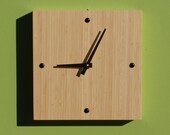 Bamboo Wall Clock
