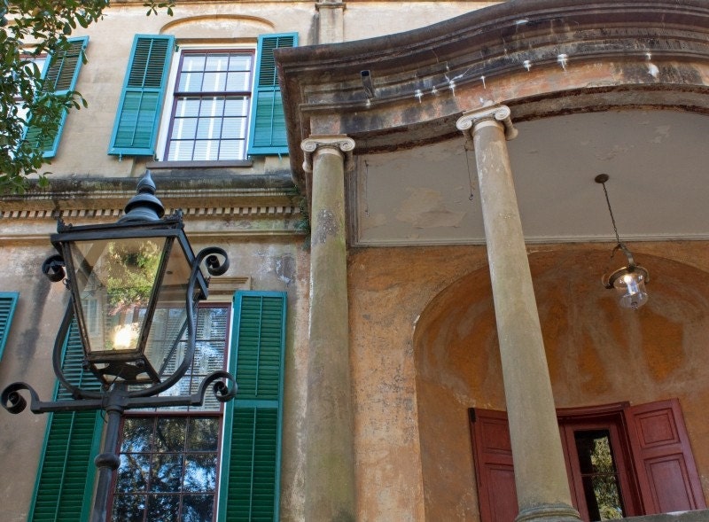 Reflections on Owens Thomas - Savannah, GA - An original photograph by Melissa Schneider