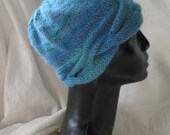 BLUE SKIES Cable Brimmed Hat - Adult Small
