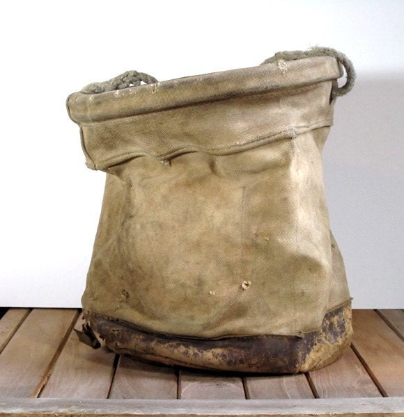 Vintage Canvas Lineman's Bag