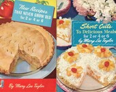 1950s Cookbooks PET MILK Vintage Recipe Booklets Advertising Ephemera