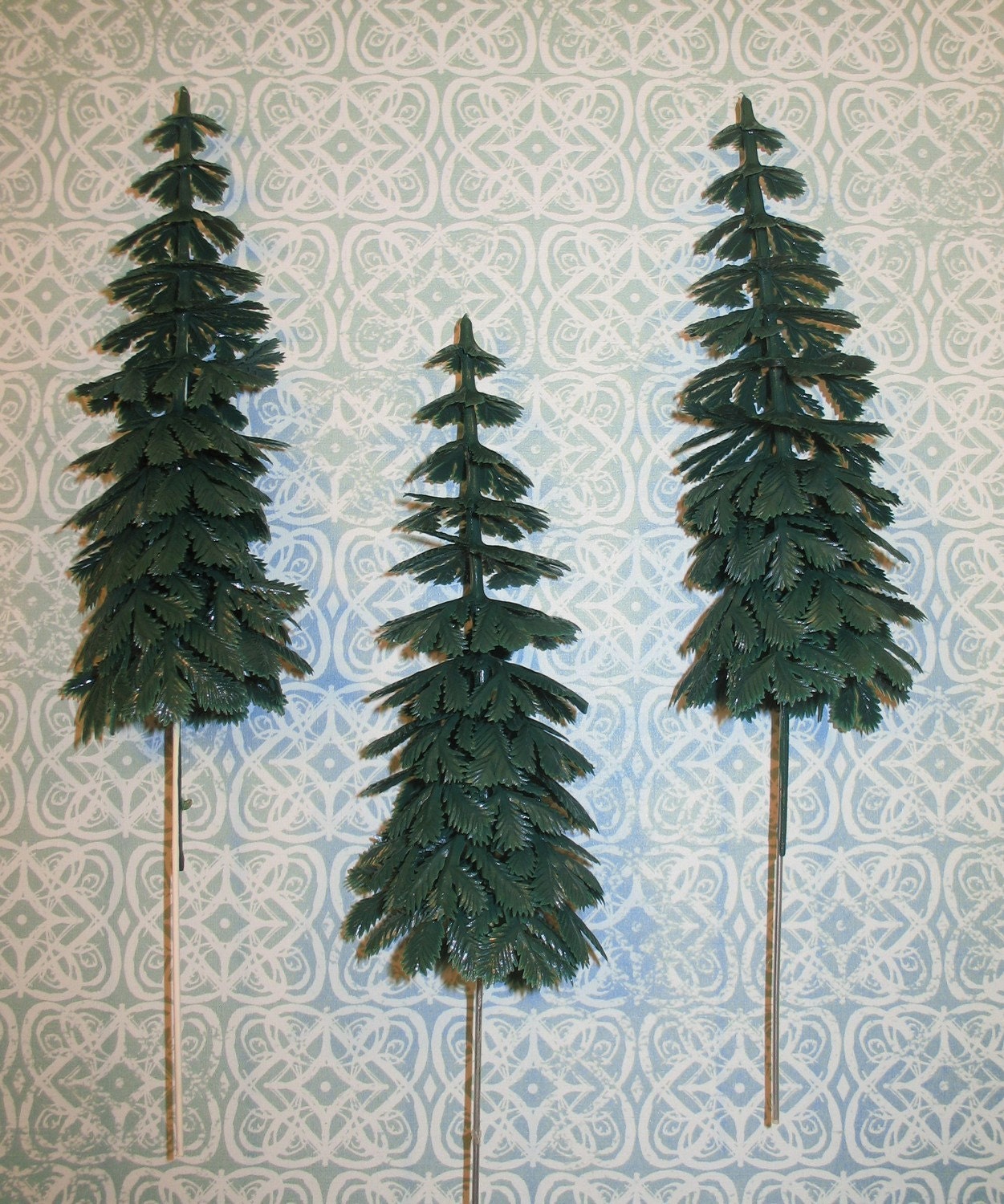 Pine Trees  5 Inch Tall   (Qty 3)