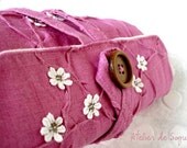 Circular Knitting Needle Case Needle Holder in Magenta Fuchsia Pink - AtelierDeSoyun