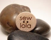 button custom engraved buttons with your shop name or logo one inch
