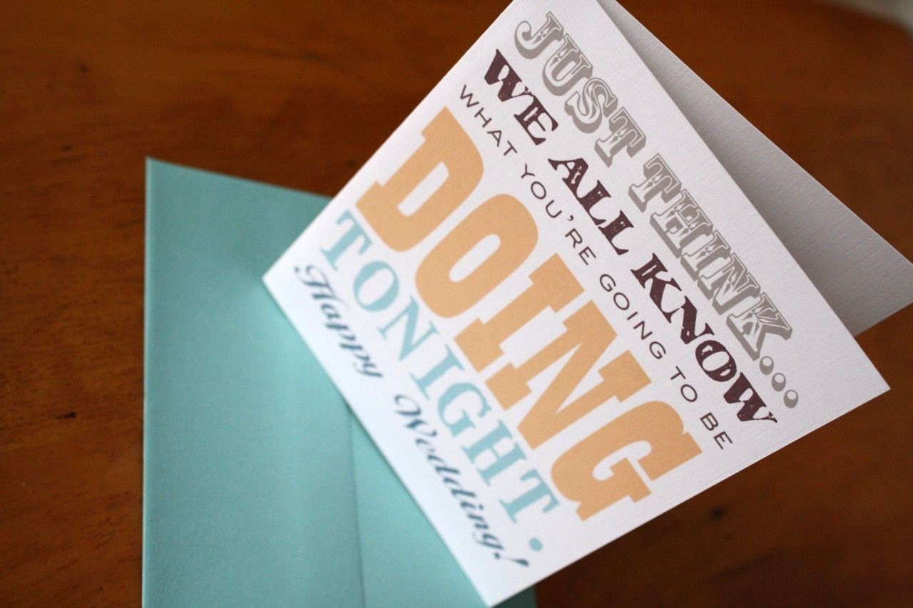 We All Know - Wedding Card