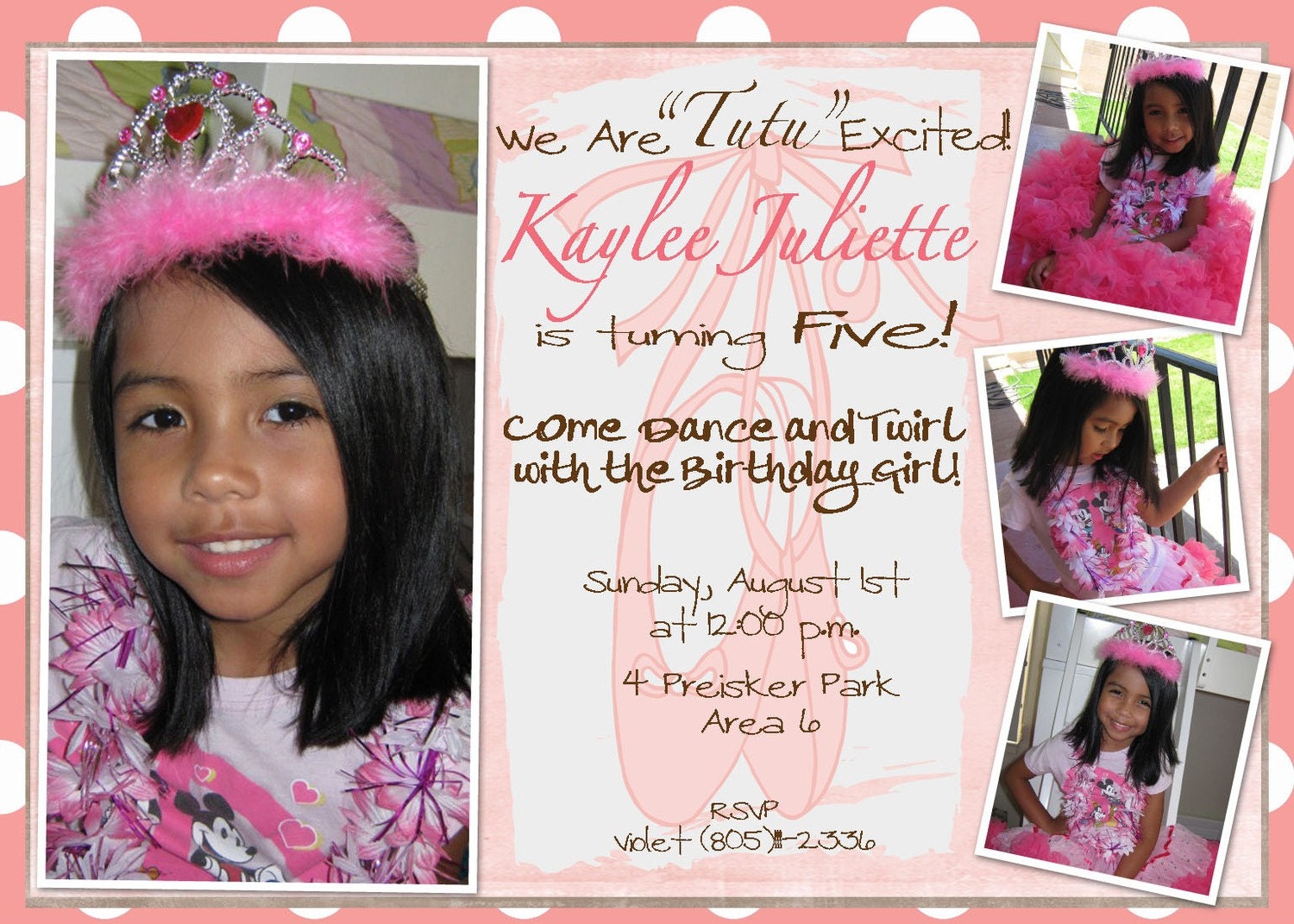 We are TUTU excited (Printable) Invitation Il_170x135